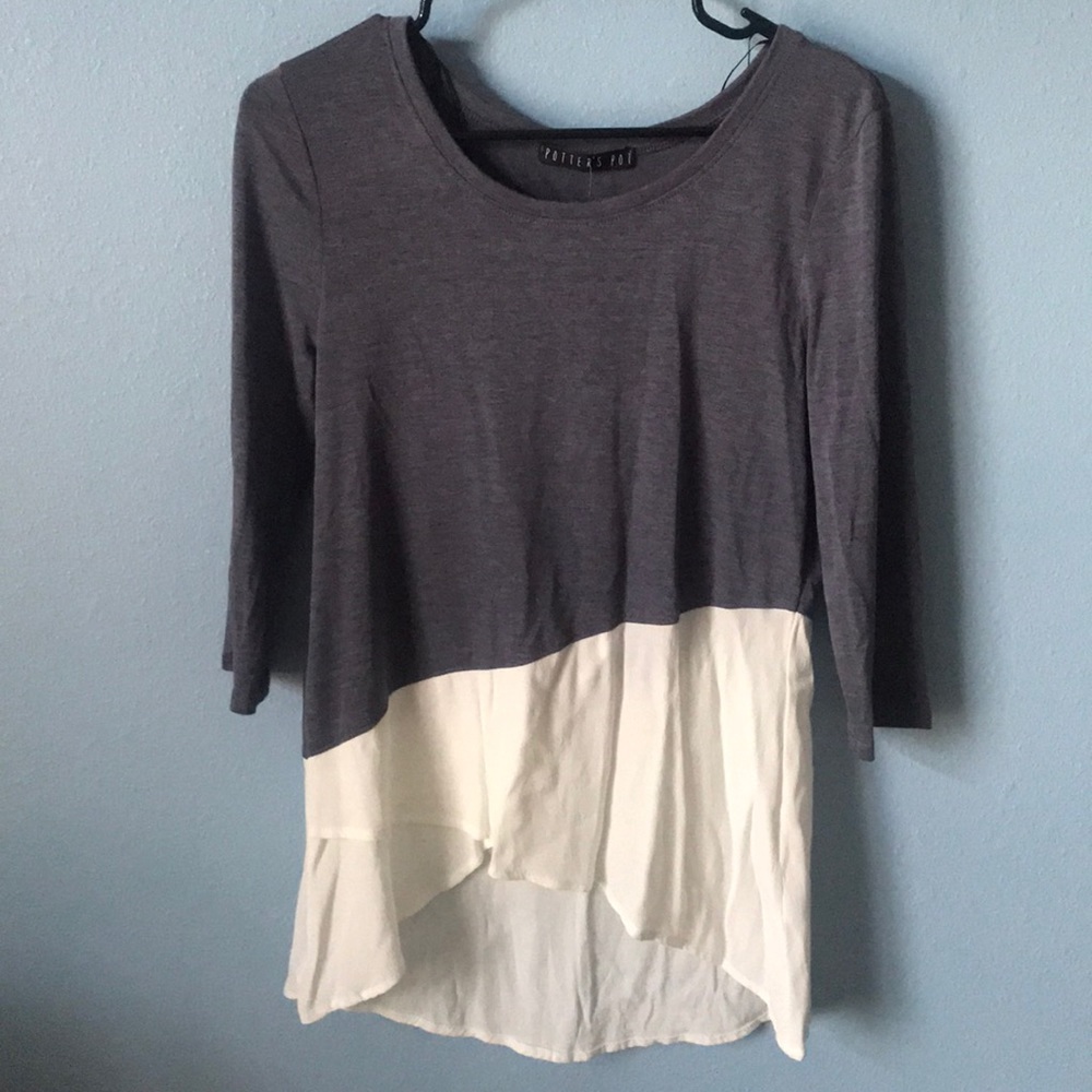 3-quarter length long sleeve tee